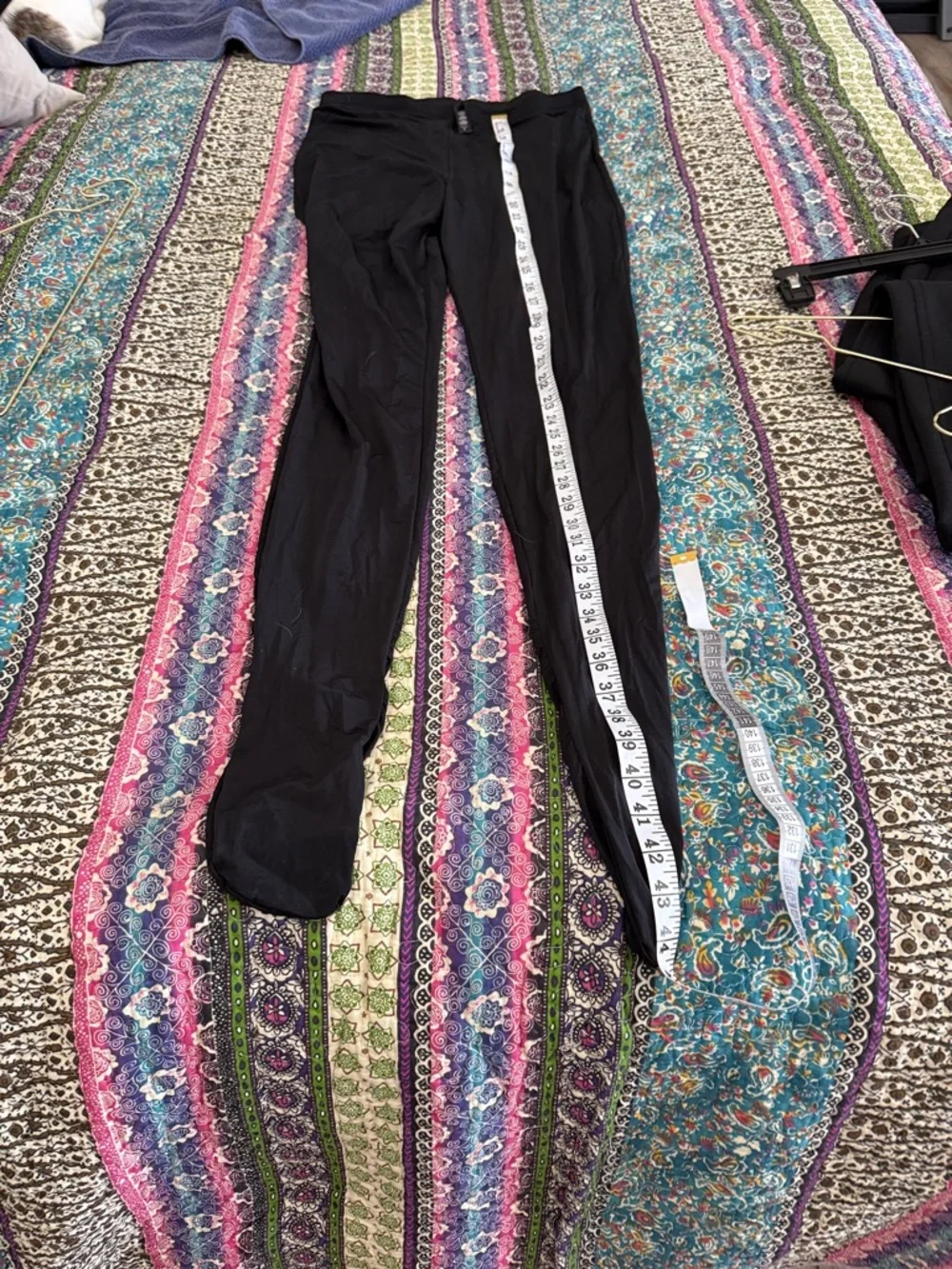 SKIMS Black Lightweight Stretch Tights